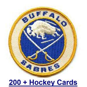Buffalo Sabres NHL Hockey Card Collection - 200+ Cards